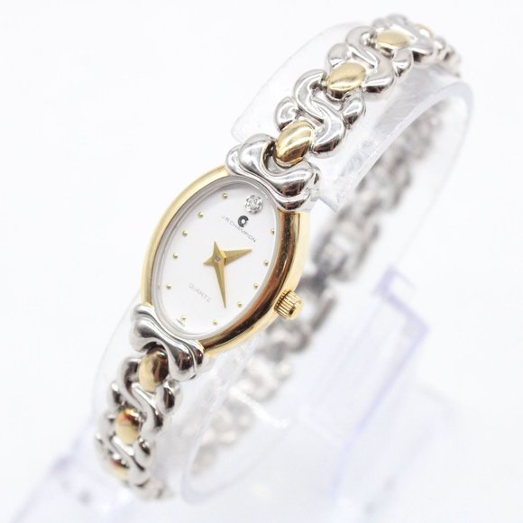 J.B Champion Watch Womens Silver Tone Stainless Steel France Classic White Dial - Picture 4 of 8